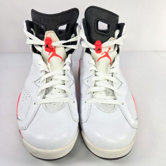 Air Jordan 6 Retro White Infrared 2014 Men’s 9.5 384664-123
